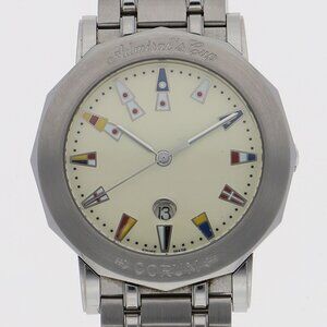 WATCH CORUM 99.430.20V585 Admirals cup Ivory SS QZ